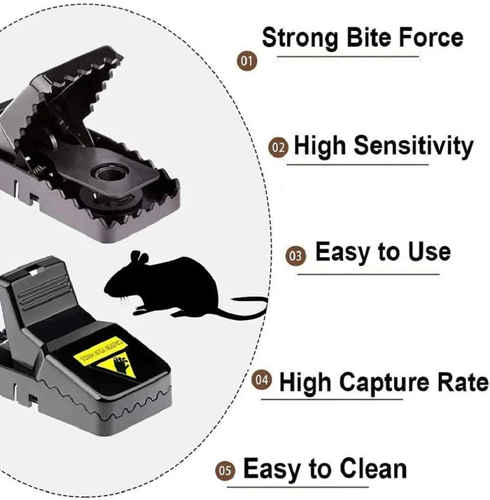 Heavy Duty Mouse Traps (6 pcs)