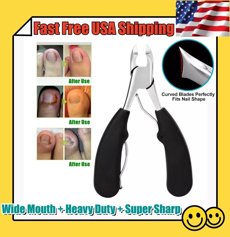 Nail Clipper for the Elderly, Sharp, Ergonomic and Ideal for Thick Nails