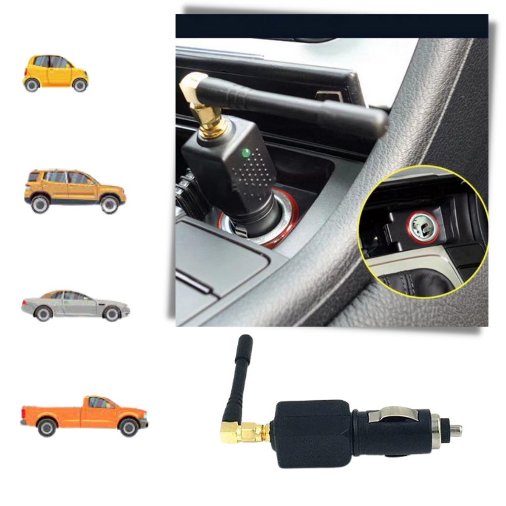 Car Cigarette Lighter Adapter – Compact and Convenient Charging