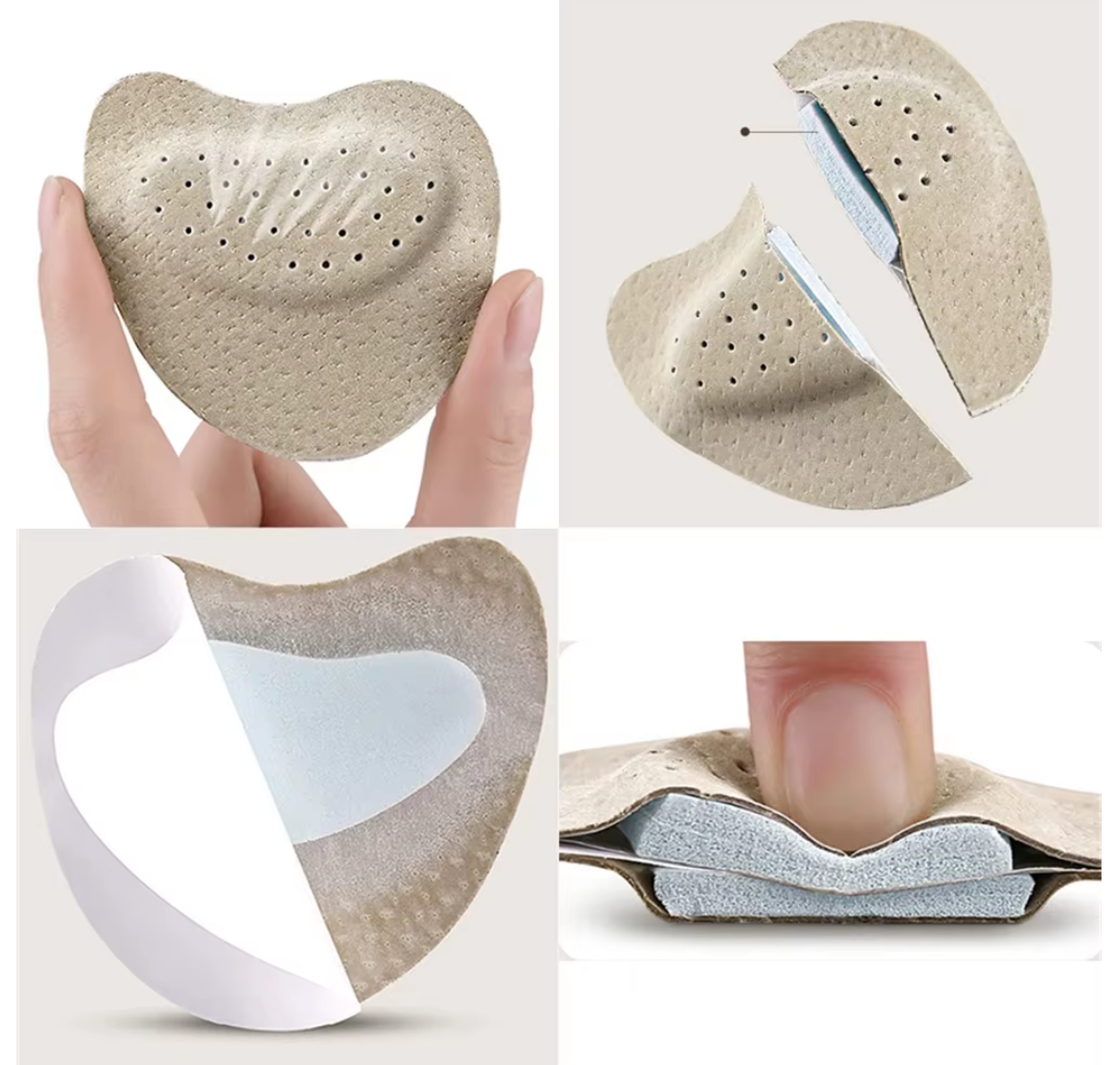 Non-Slip Sandal Pads – Pain Relief for Women
