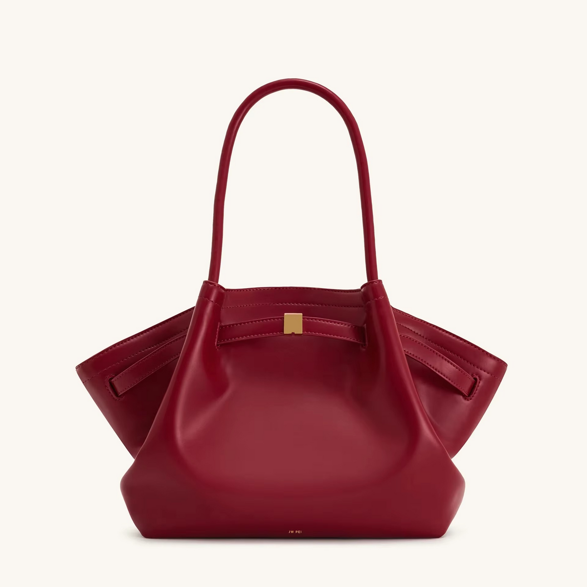 Hana Faux Suede Shoulder Bag with Look and Large Capacity